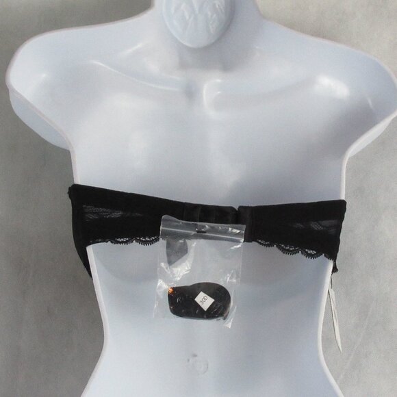 NWT Calvin Klein Women's Seduction Comfort Lace Strapless Lift Bra, Black, 30D - Picture 5 of 10